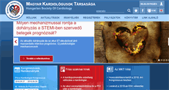 Desktop Screenshot of mkardio.hu